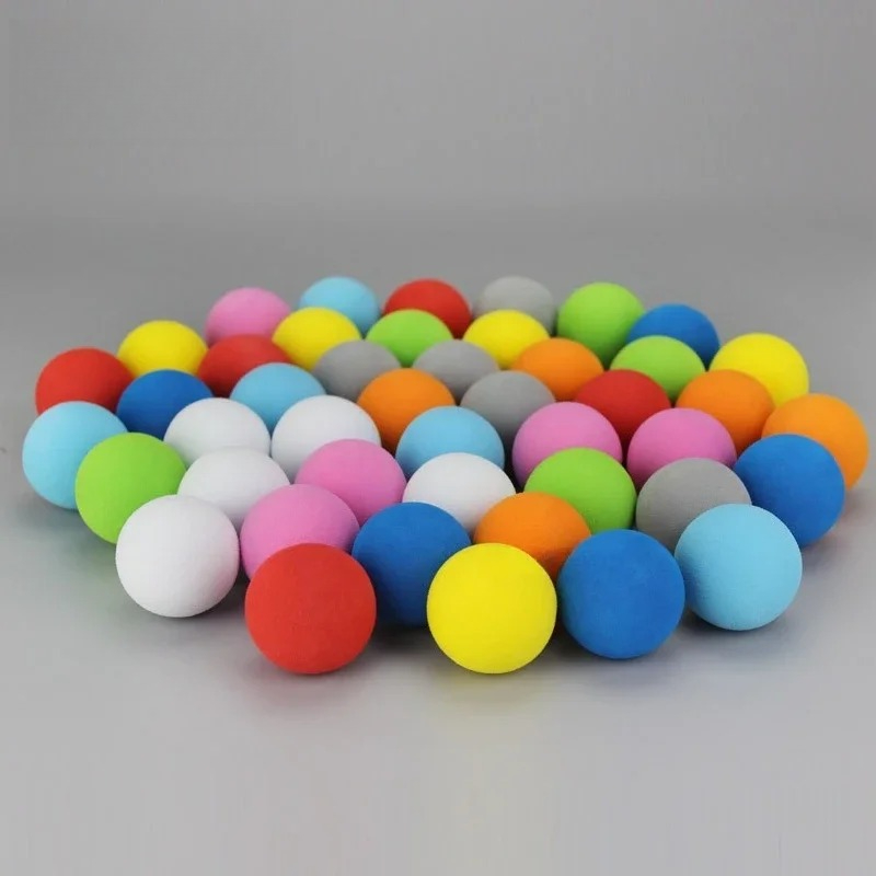Practice Equipment For Golf - 50 Buah Bola Golf Warna Acak