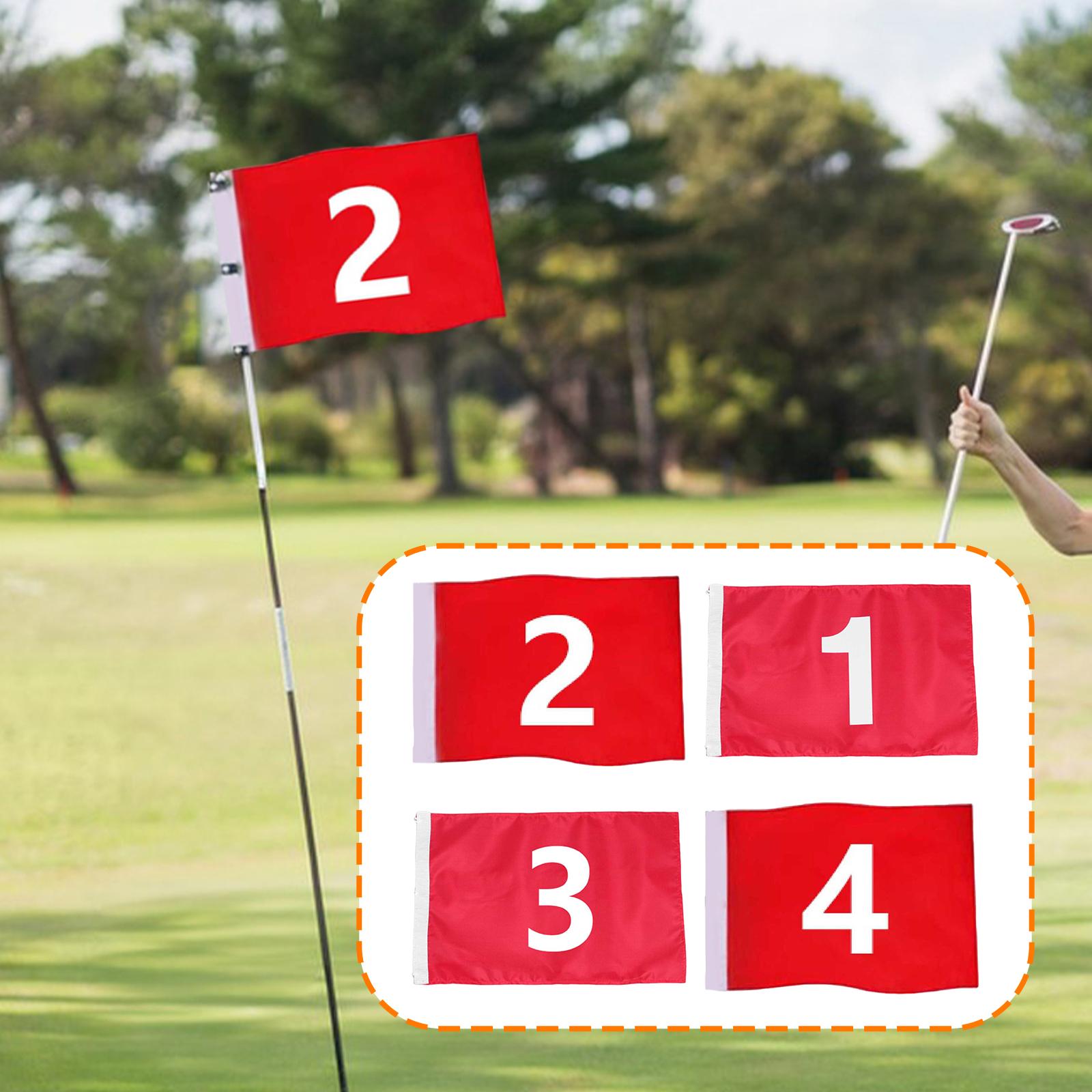 Practice Equipment For Golf - Bendera Golf Kain Tahan Lama dengan