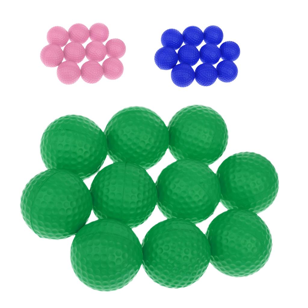Bola Golf Busa Bahan PU Alat B - Practice Equipment For Golf ulasan dan harga