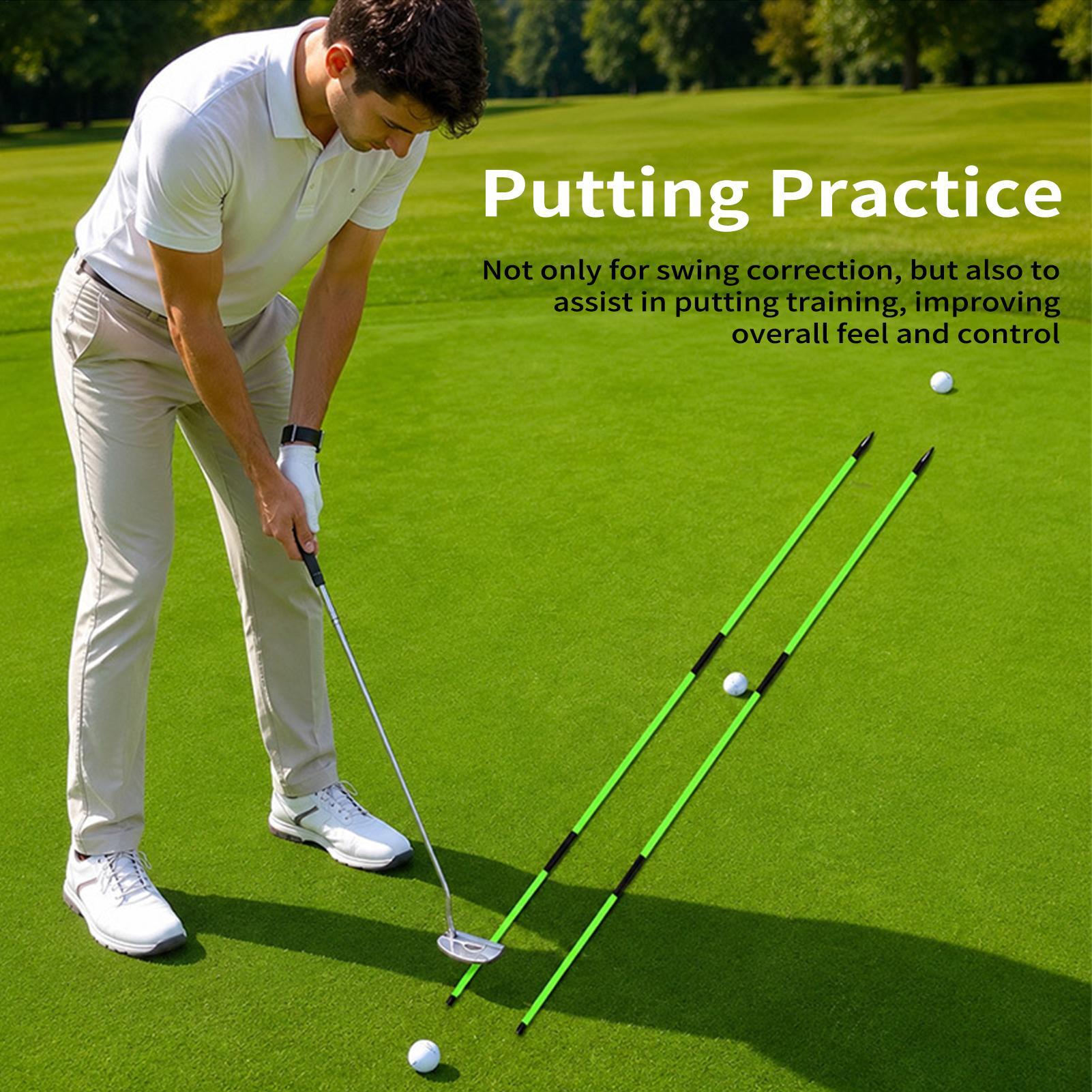 Tongkat Penyelarasan Golf Alat - Practice Equipment For Golf ulasan dan harga